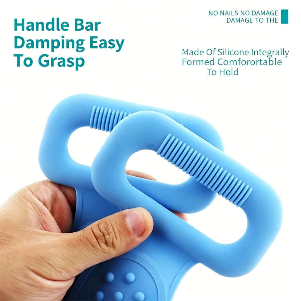Dual-Sided Silicone Body Scrubber