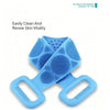 Dual-Sided Silicone Body Scrubber
