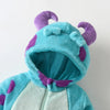 Fleece Hooded Baby Snowsuit