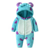 Fleece Hooded Baby Snowsuit