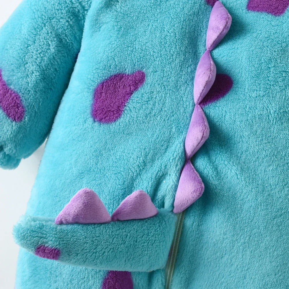 Fleece Hooded Baby Snowsuit